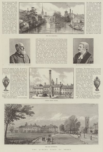 La visite de la reine à Derby - Warry